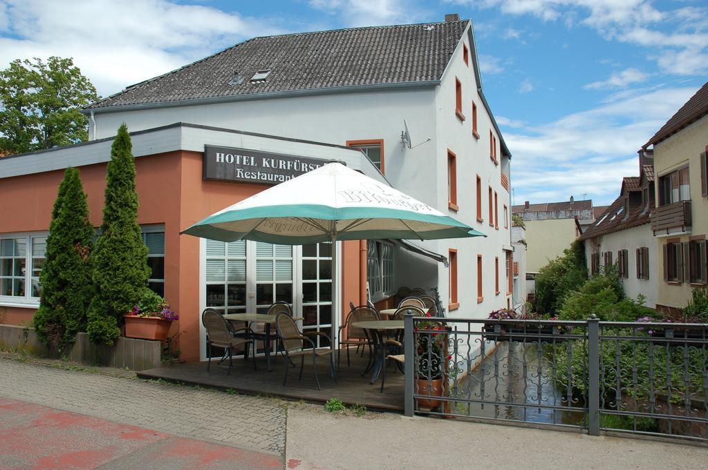 Hotel Kurfuerst Garni 格尔梅斯海姆 外观 照片